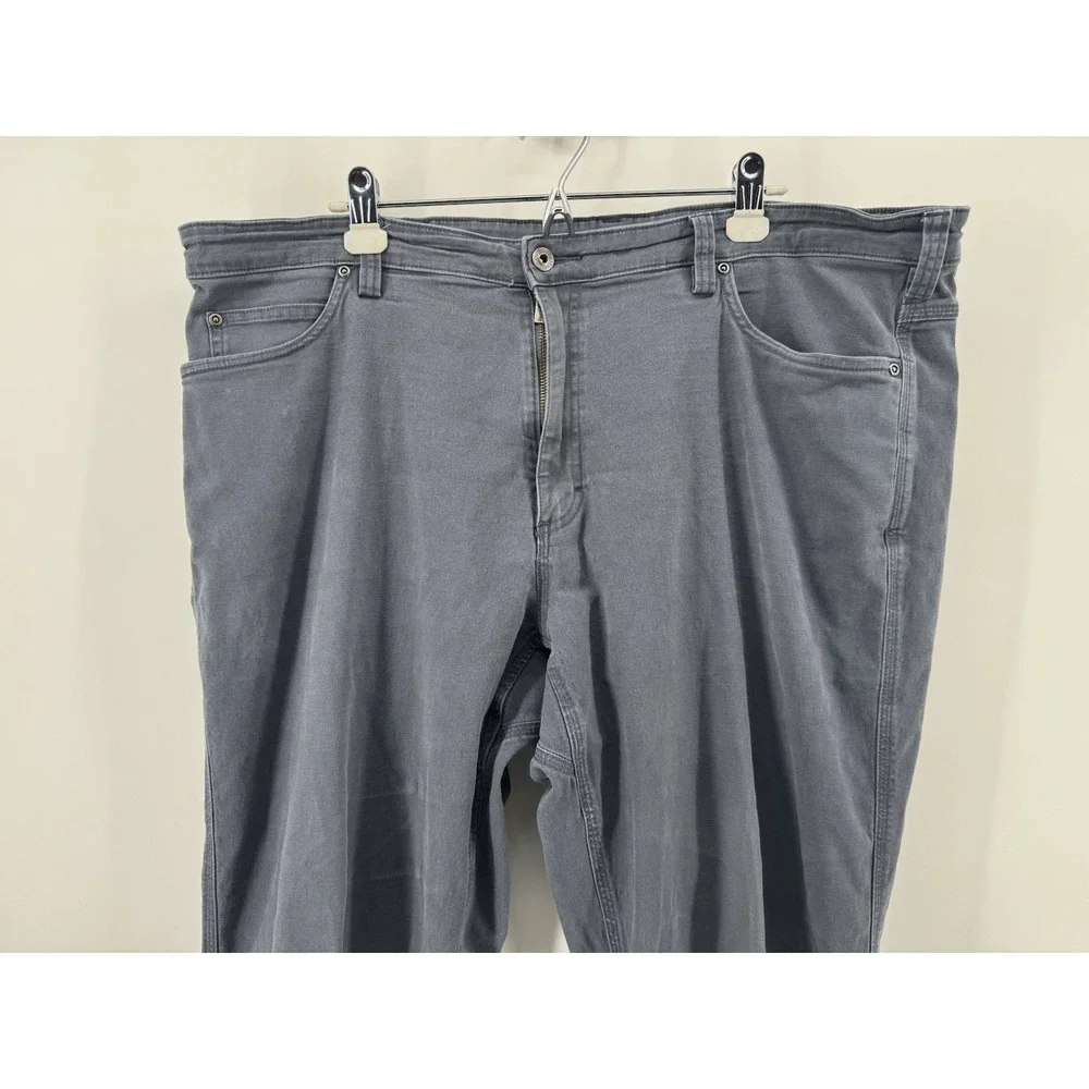 Duluth Trading Co Flex Fire Hose Pants Men's 42x34 Gray Blue Workwear